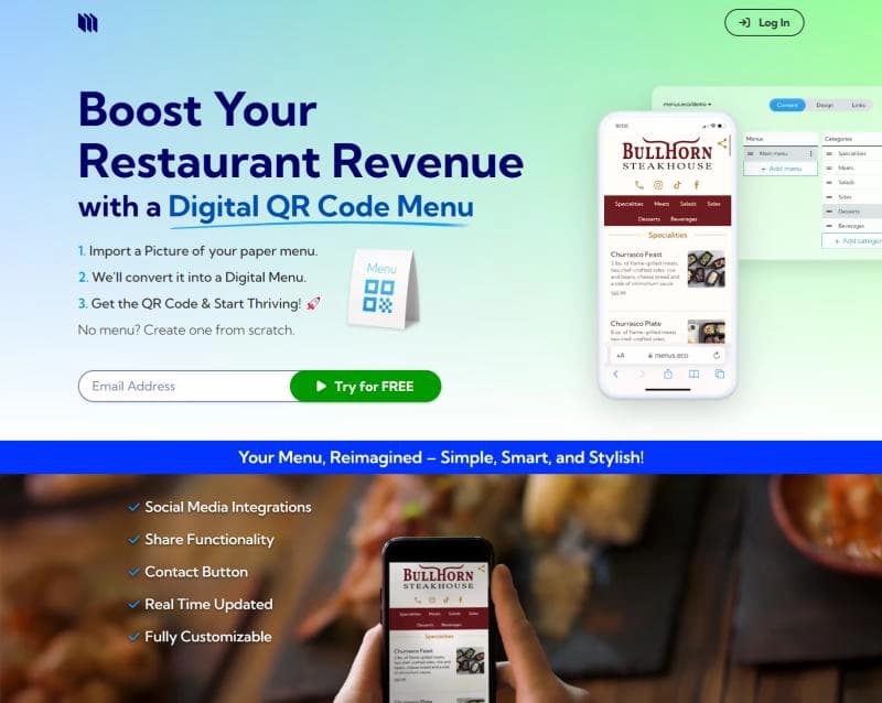 Menus Eco