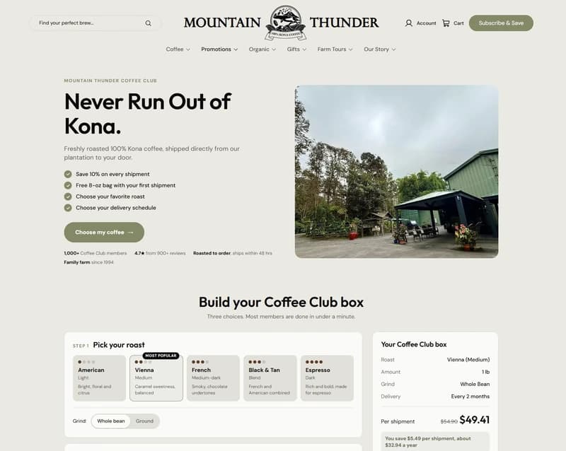 Mountain Thunder