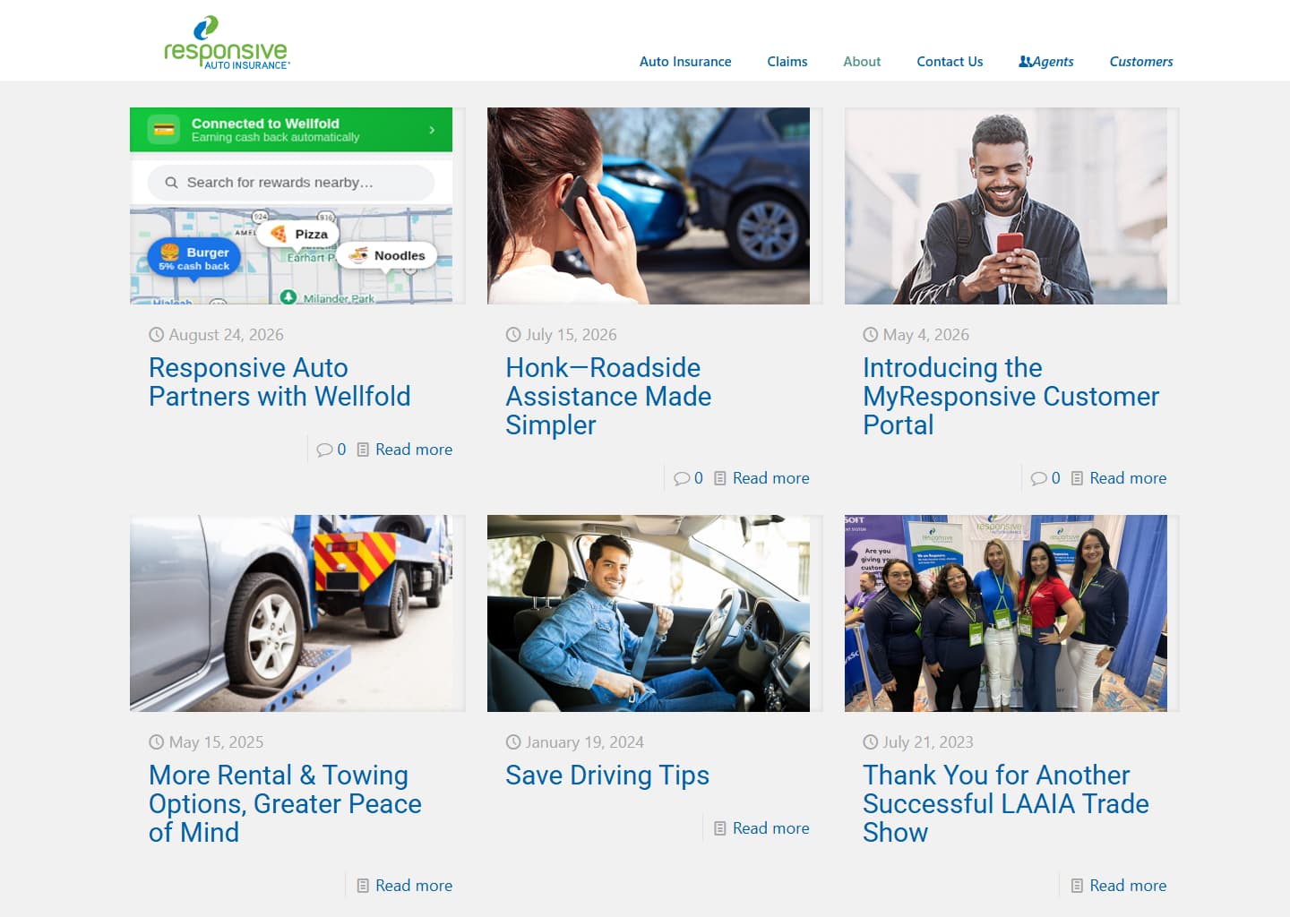 Elenco di notizie e articoli di Responsive Auto Insurance